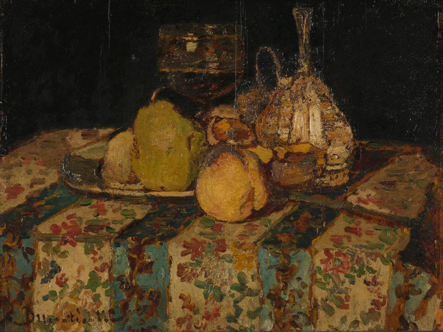 Still Life: Fruit by Adolphe Monticelli