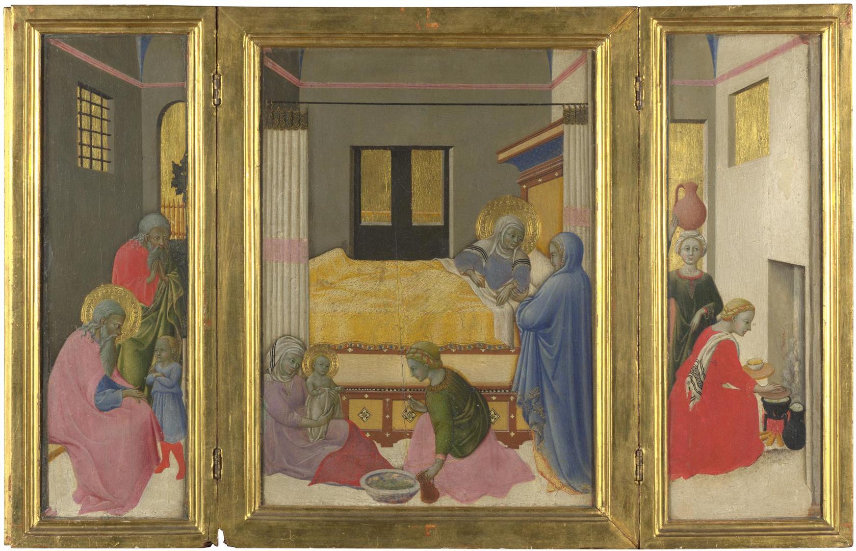 The Birth of the Virgin by Master of the Osservanza