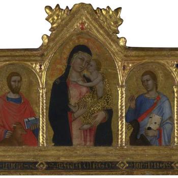 The Virgin and Child with Ten Saints