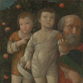The Holy Family with Saint John the Baptist