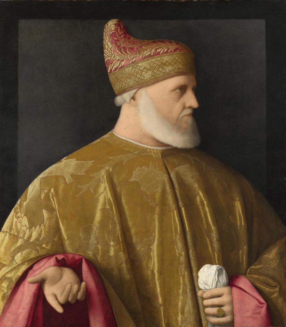 Portrait of the Doge, Andrea Gritti by Vincenzo Catena
