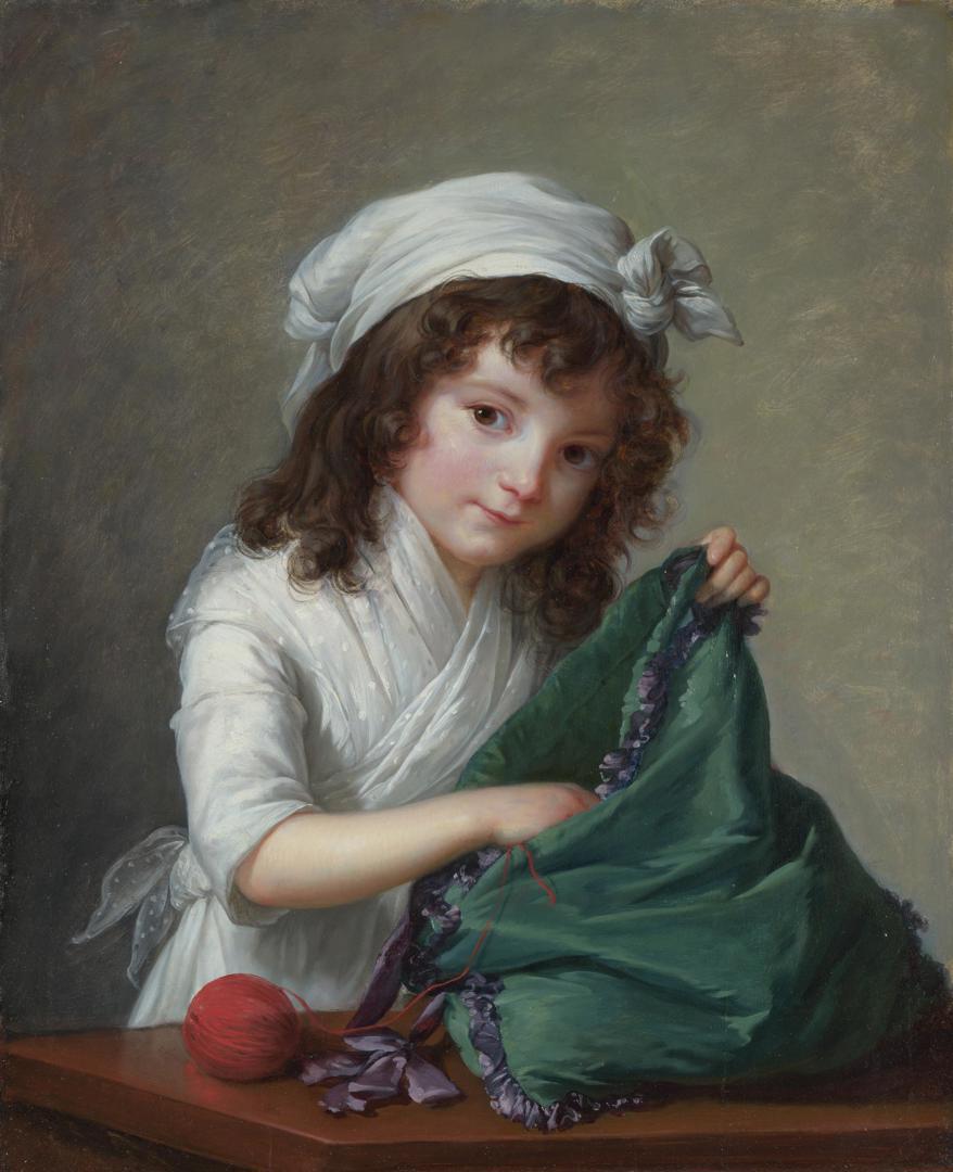 Alexandrine-Emilie Brongniart by Elisabeth Louise Vigée Le Brun