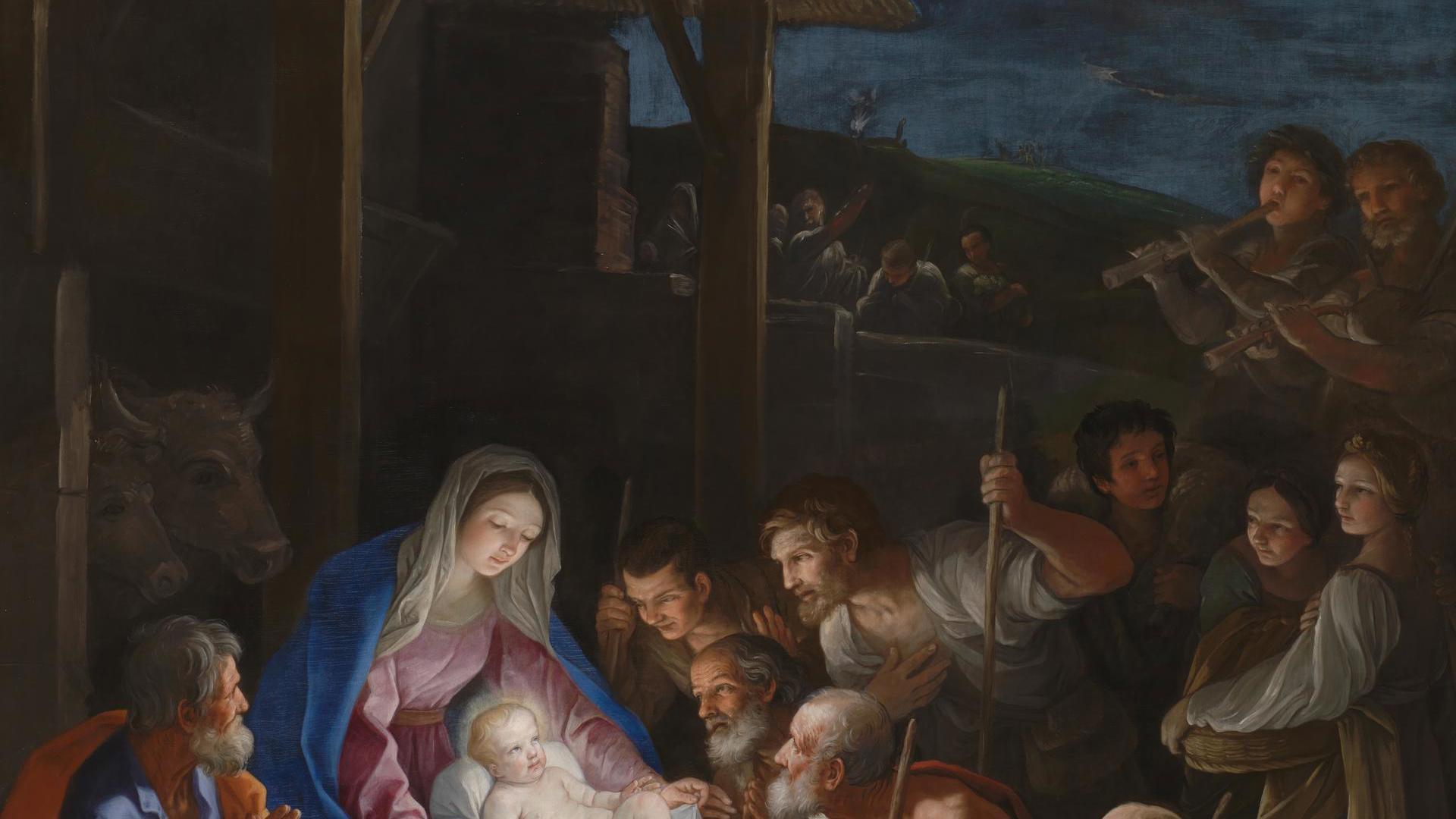 The Adoration of the Shepherds by Guido Reni