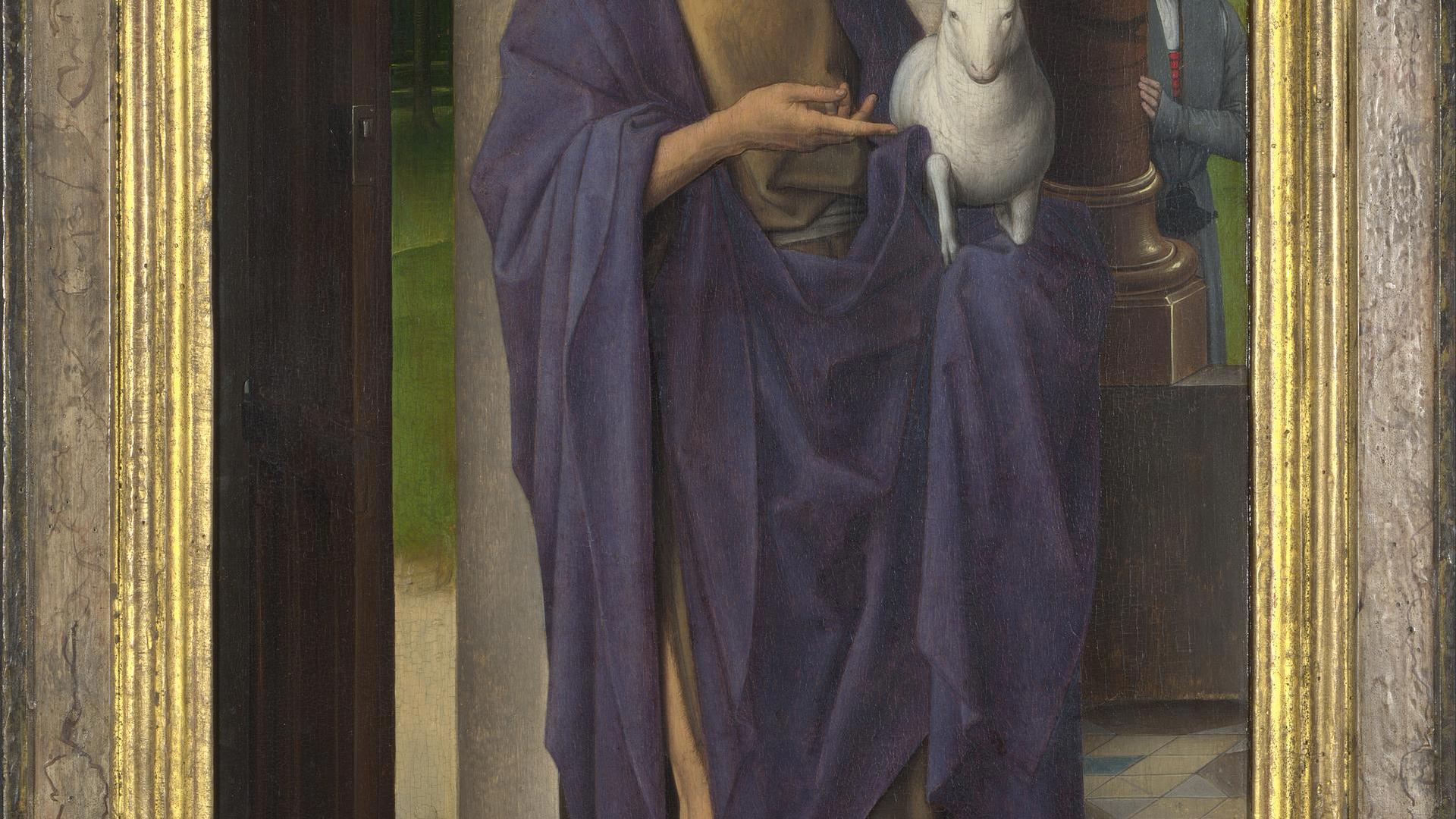 Saint John the Baptist by Hans Memling