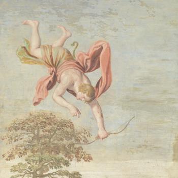 Apollo slaying Coronis