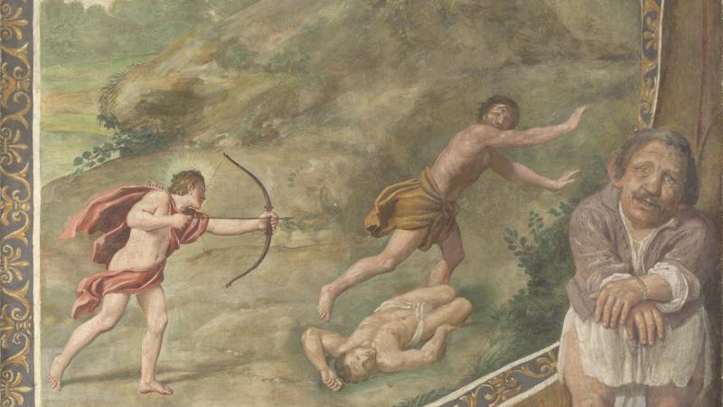 Domenichino and assistants, 'Apollo killing the Cyclops', 1616-18