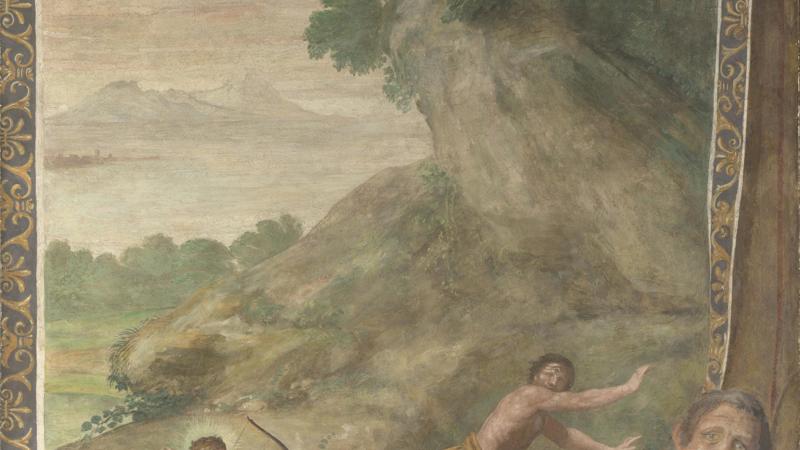 Domenichino and assistants, 'Apollo killing the Cyclops', 1616-18