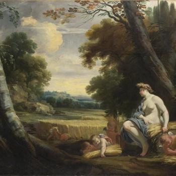 Ceres and Harvesting Cupids