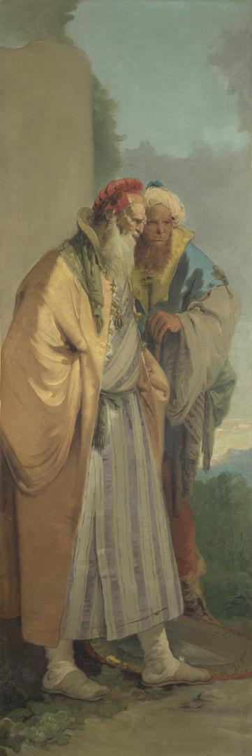 Two Standing Figures by Giovanni Battista Tiepolo