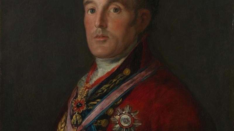 Francisco de Goya, 'The Duke of Wellington', 1812-14