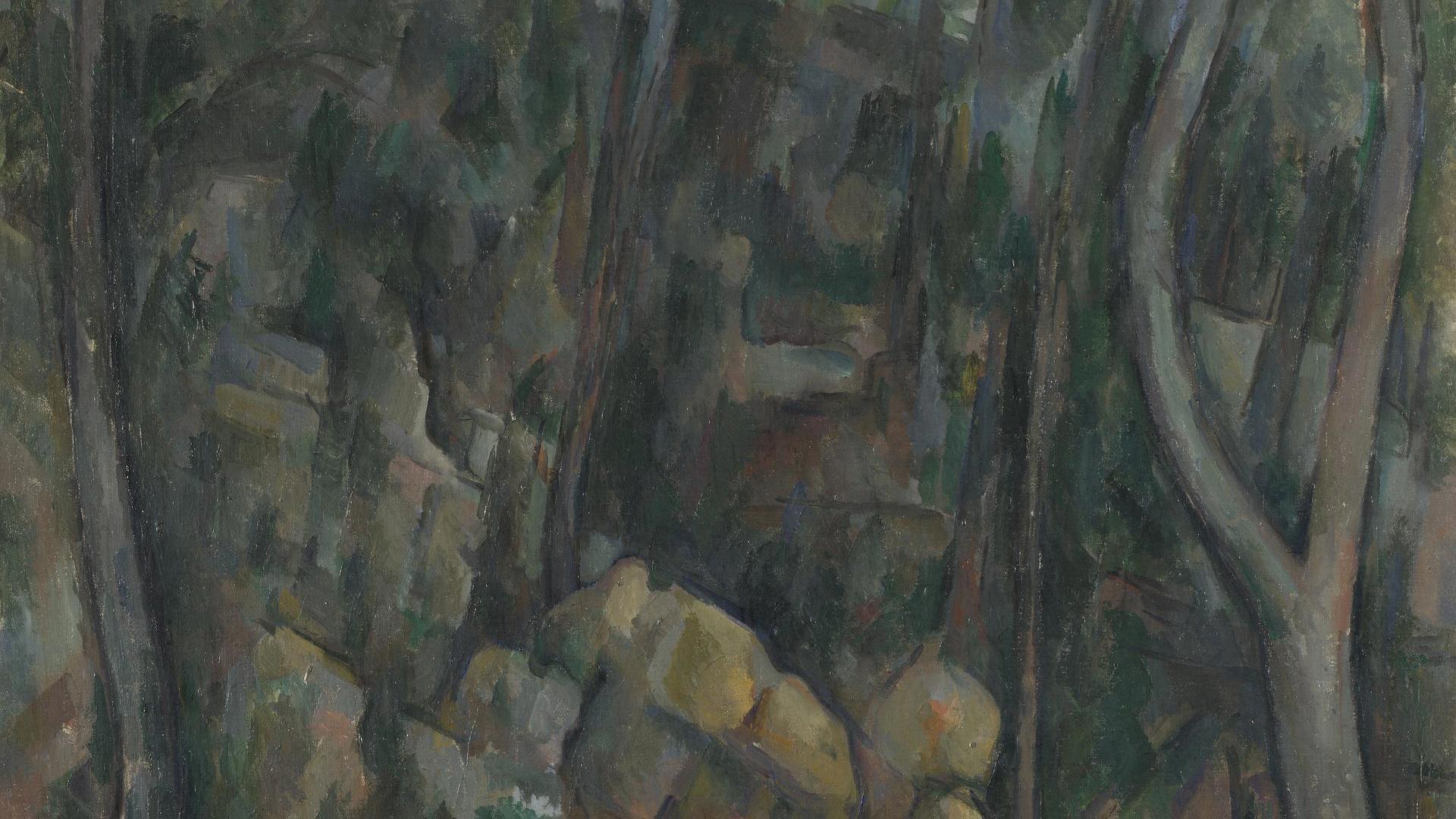The Grounds of the Château Noir by Paul Cézanne