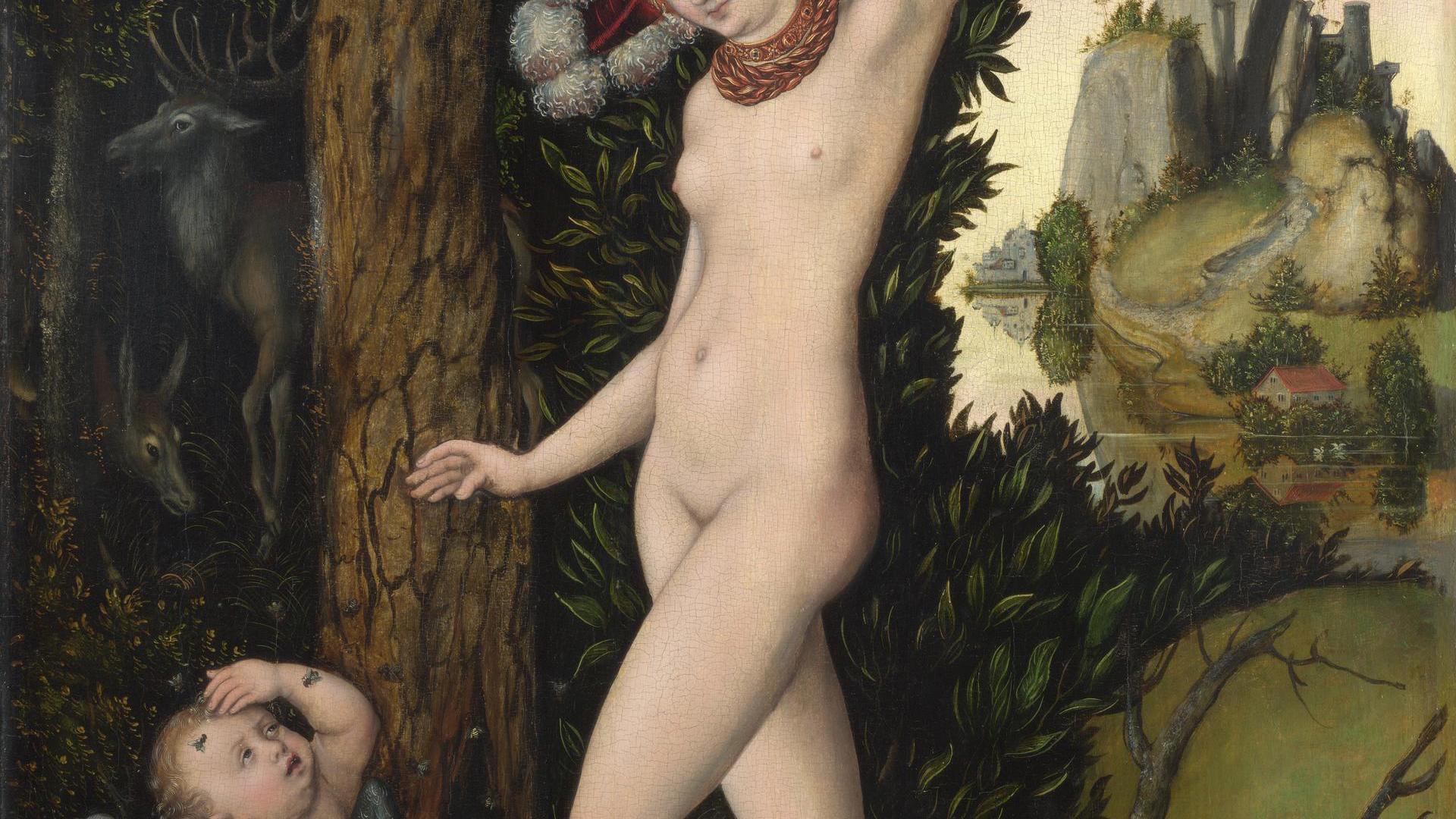 Cupid complaining to Venus by Lucas Cranach the Elder