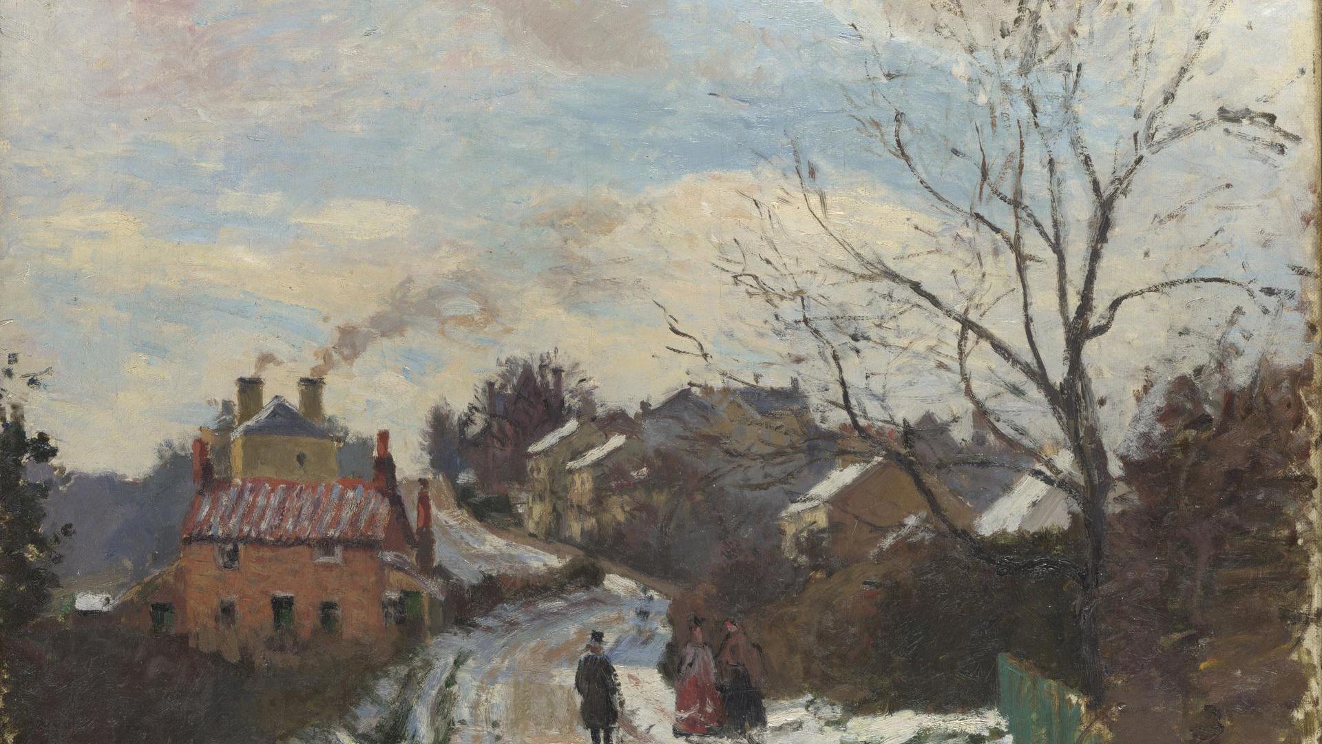 Fox Hill, Upper Norwood by Camille Pissarro