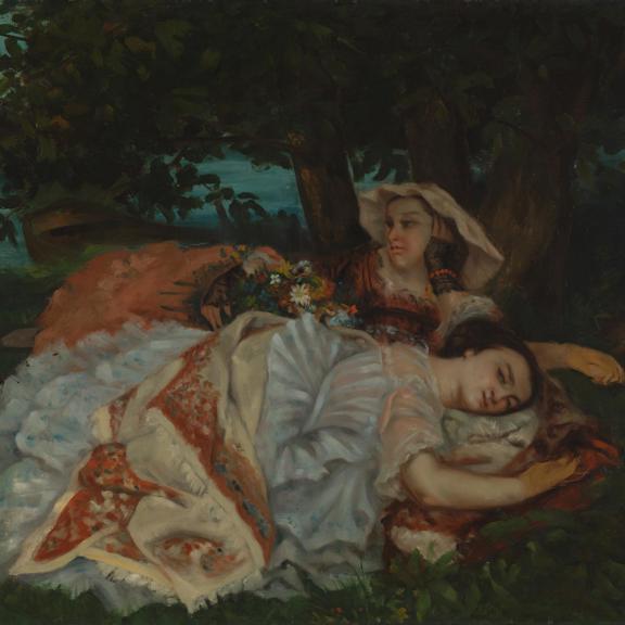 Young Ladies on the Banks of the Seine (Summer)