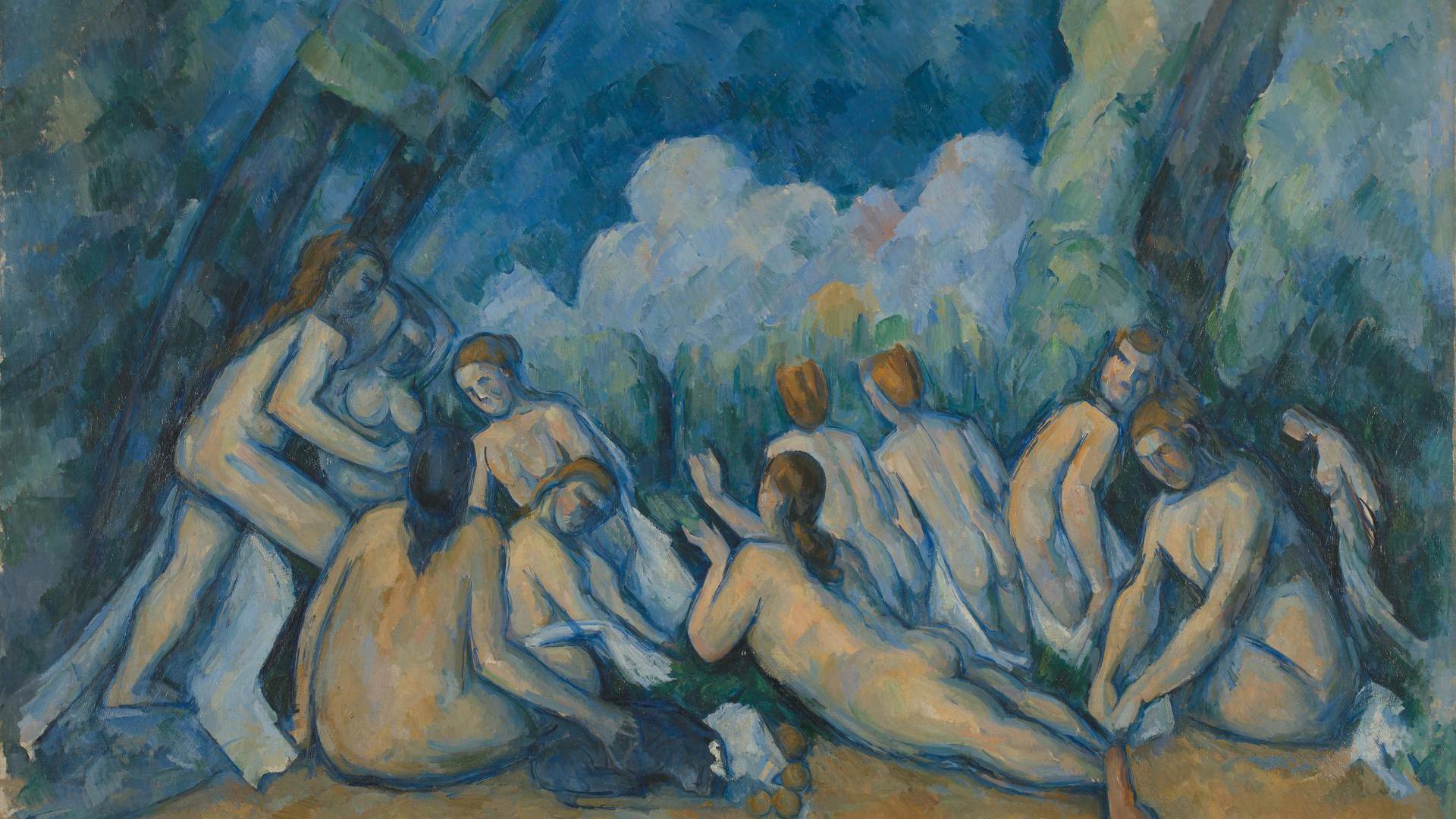 Bathers (Les Grandes Baigneuses) by Paul Cézanne