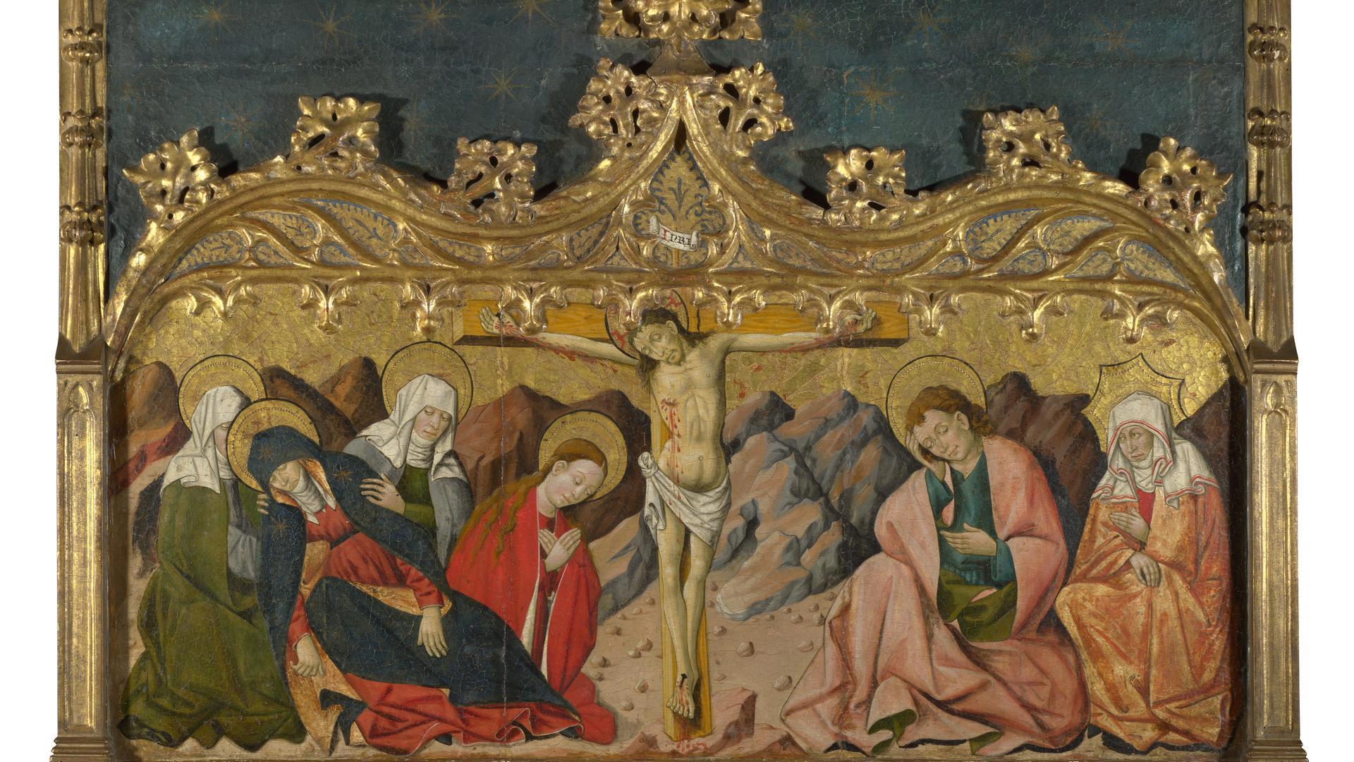 The Crucifixion by Pere García de Benavarri