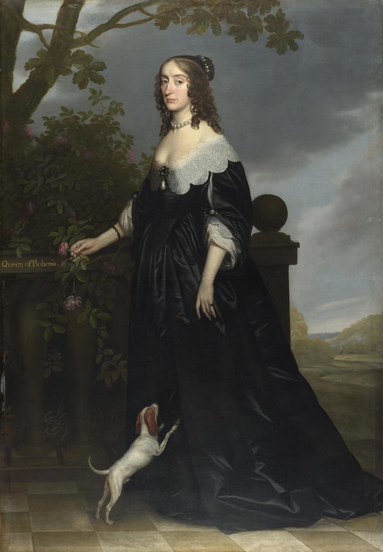 Elizabeth Stuart, Queen of Bohemia by Gerrit van Honthorst