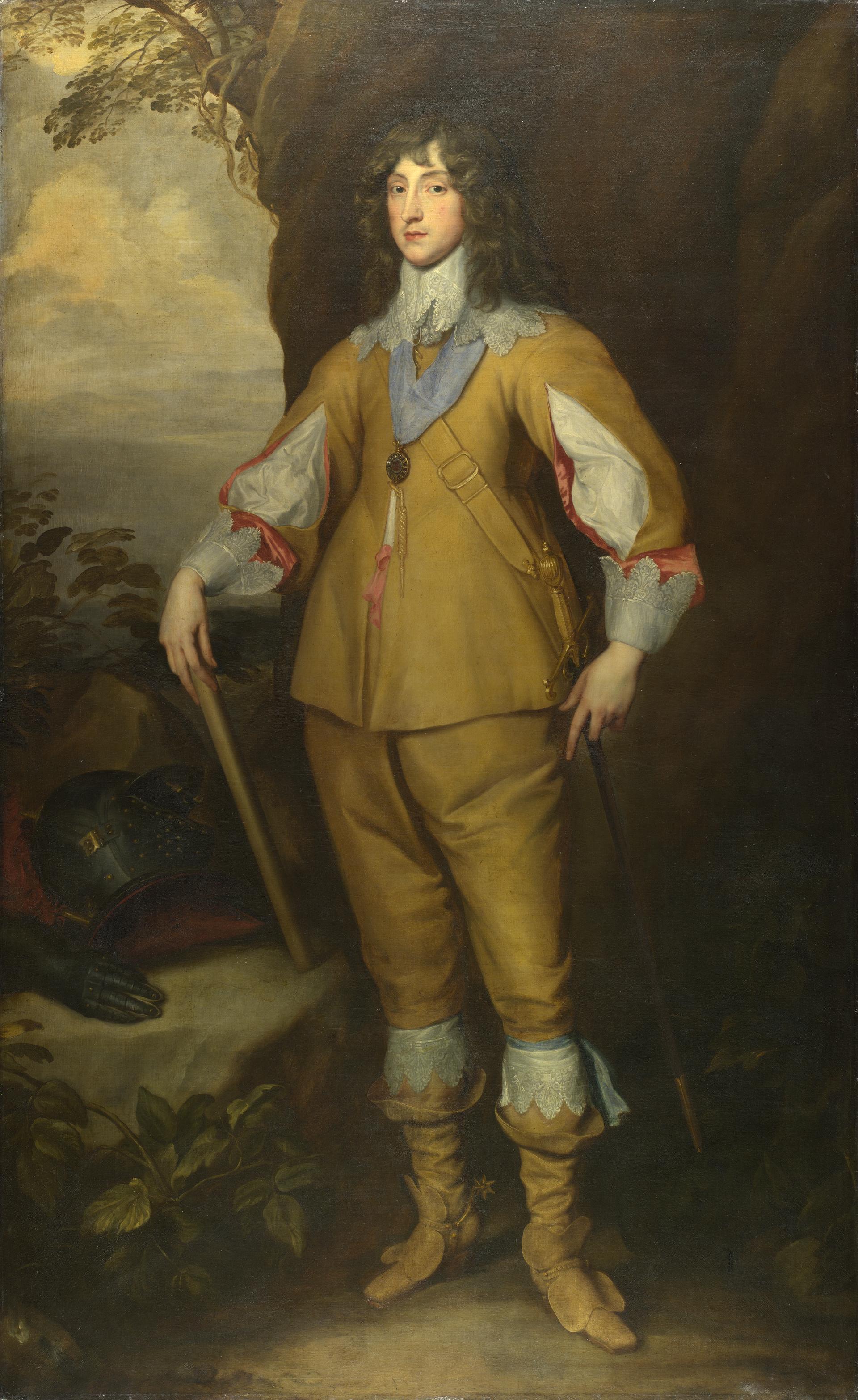 Studio of Anthony van Dyck | Prince Charles Louis, Count Palatine