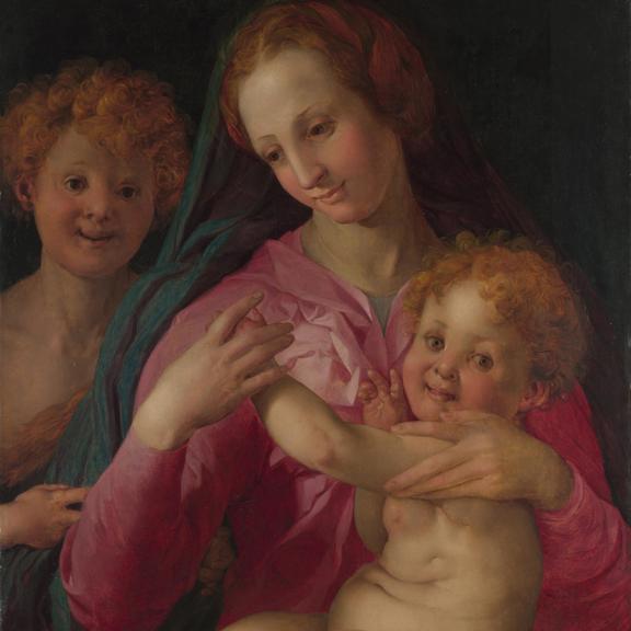 The Madonna and Child with the Infant Baptist
