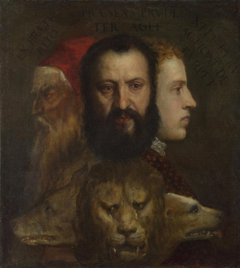 An Allegory of Prudence by Titian