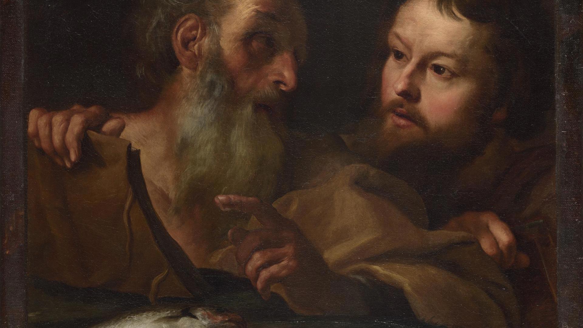 Saints Andrew and Thomas by Gian Lorenzo Bernini