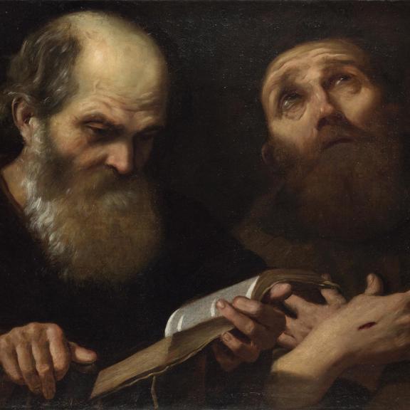 Saints Anthony Abbot and Francis of Assisi