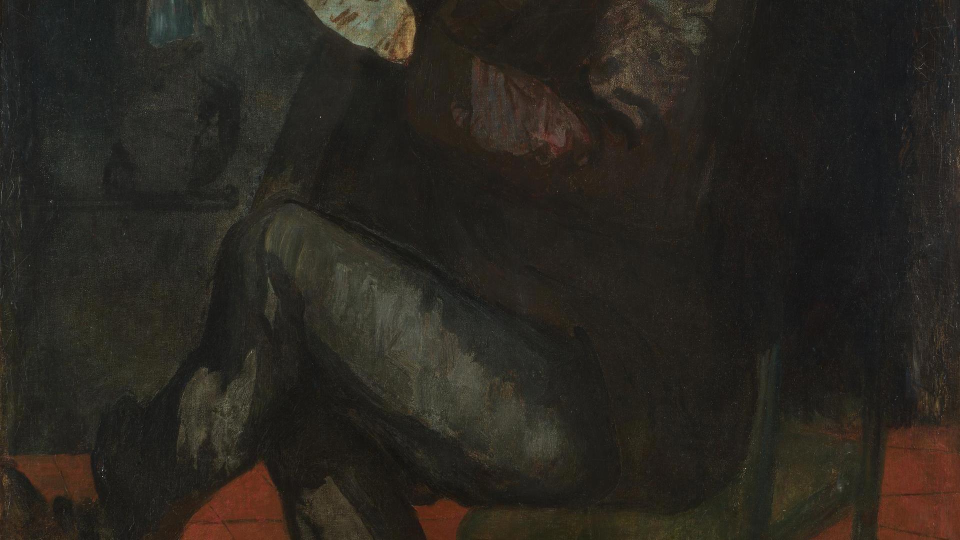 The Painter's Father, Louis-Auguste Cézanne by Paul Cézanne