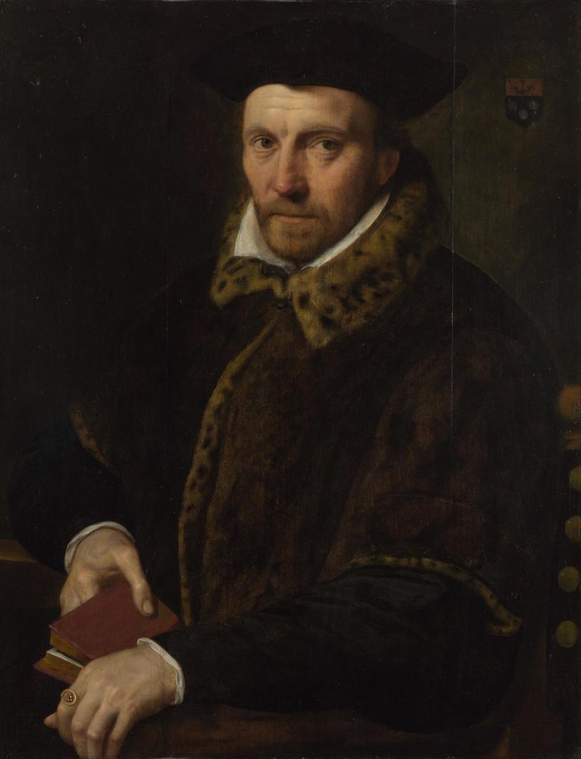 Portrait of Dom Andreas Boulengier by Frans Pourbus the Elder