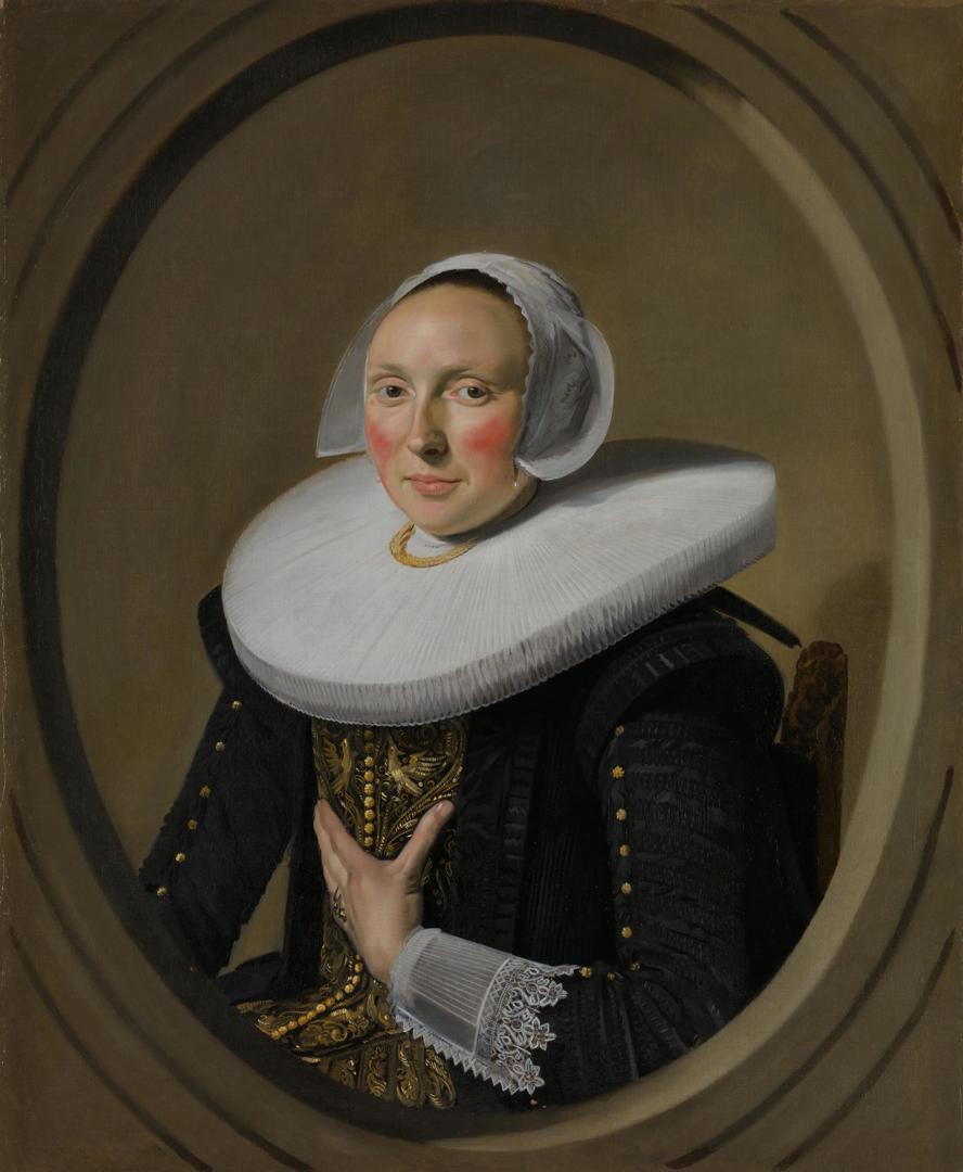 Portrait of Marie Larp by Frans Hals