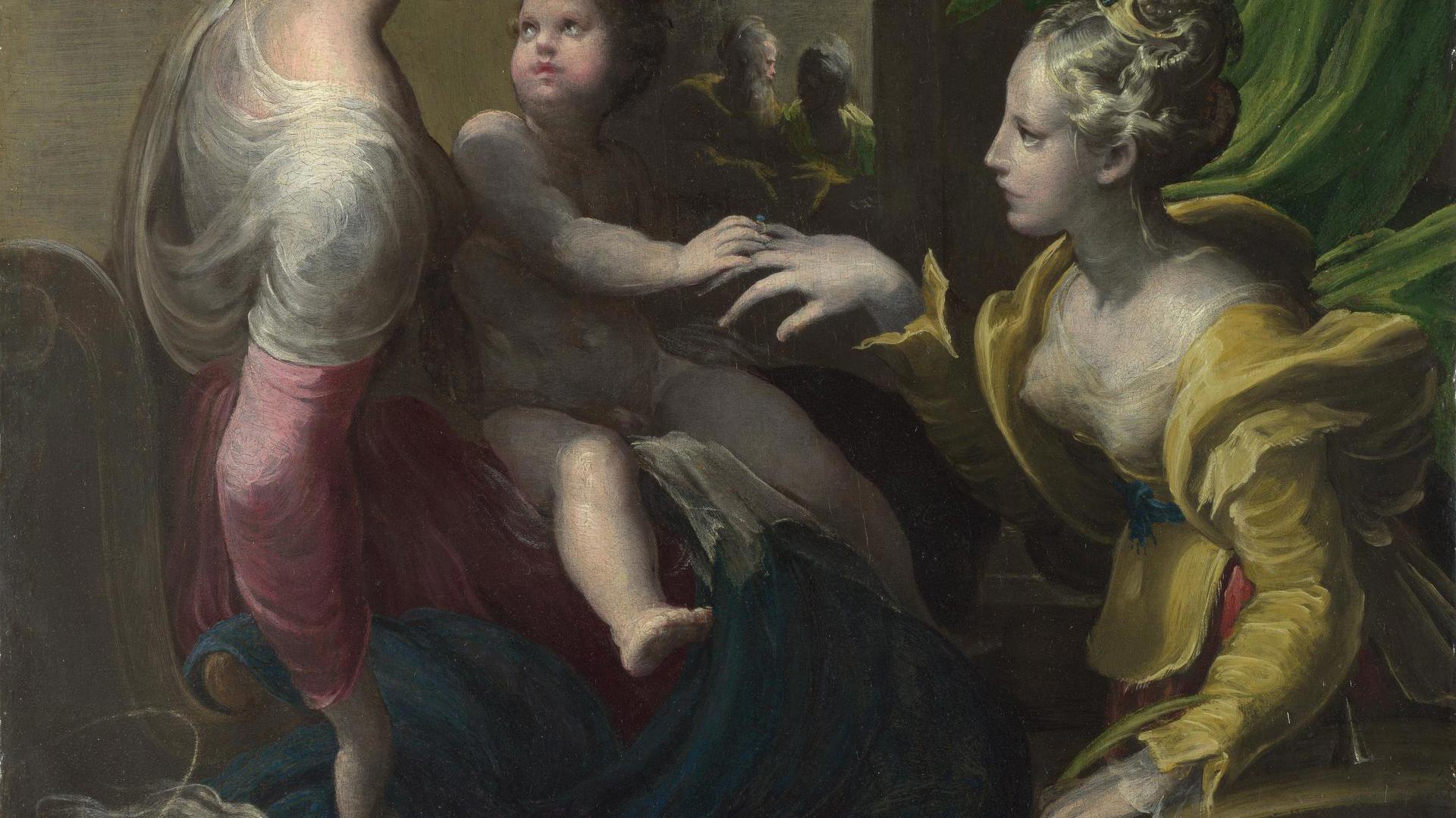 The Mystic Marriage of Saint Catherine by Parmigianino