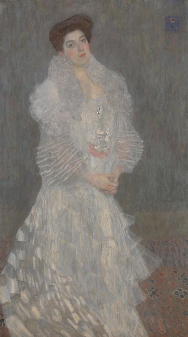 Portrait of Hermine Gallia by Gustav Klimt