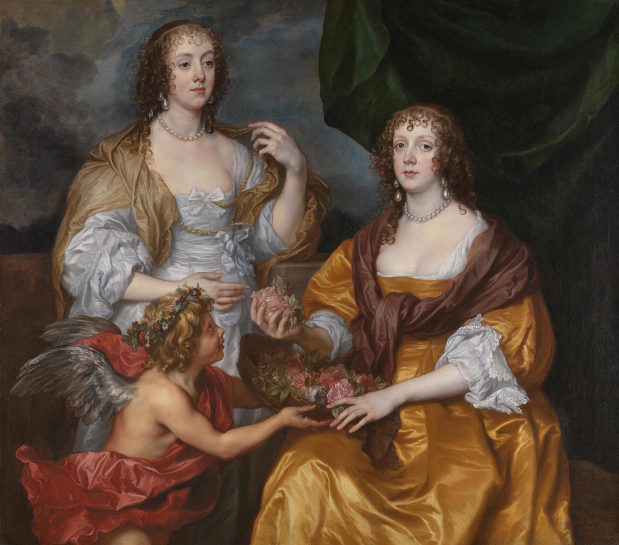 Lady Elizabeth Thimbelby and her Sister by Anthony van Dyck