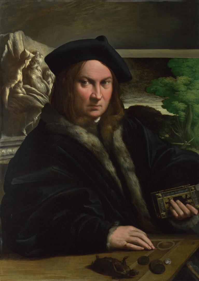 Portrait of a Collector by Parmigianino