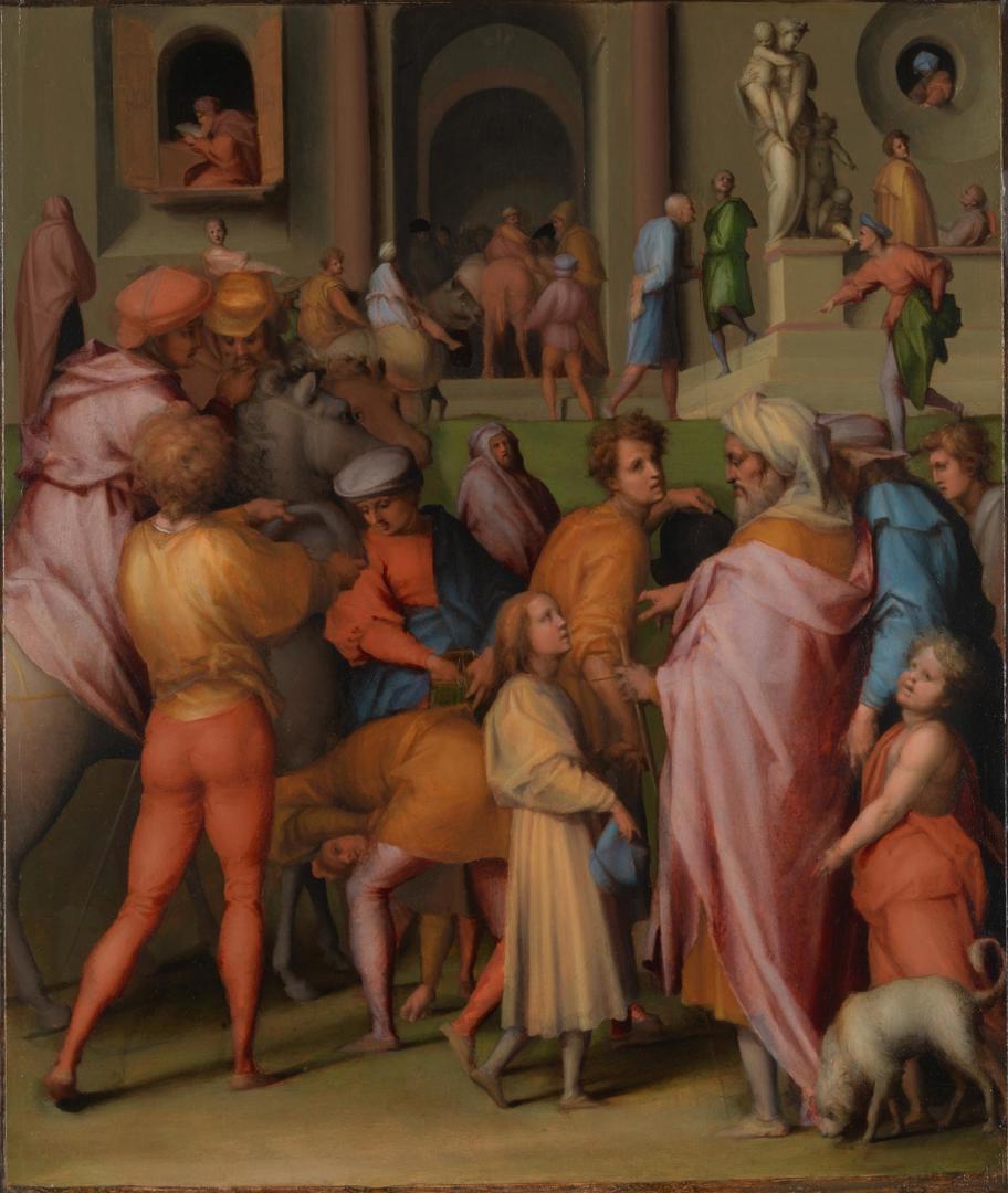 Joseph sold to Potiphar by Pontormo