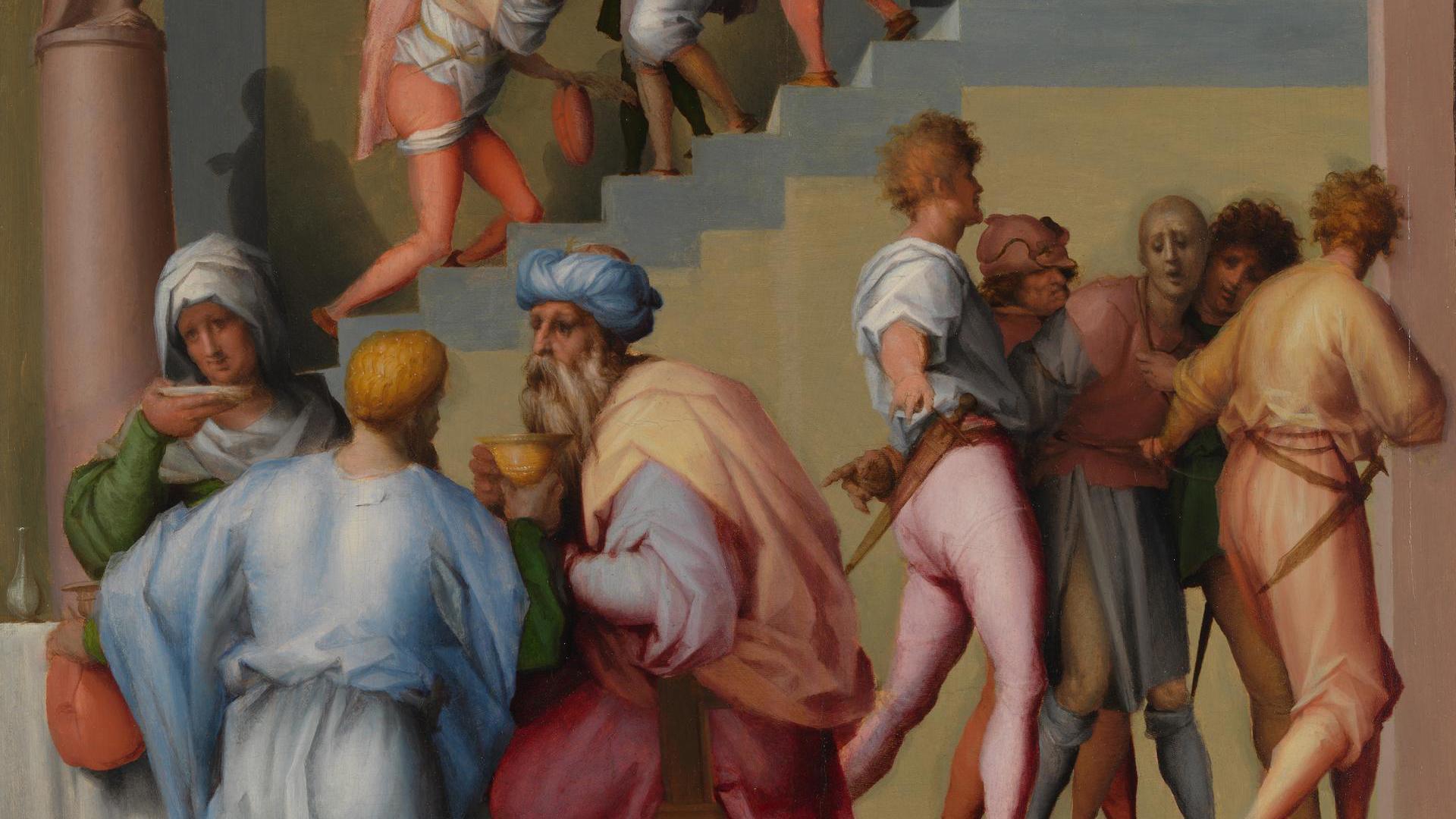 Pharaoh with his Butler and Baker by Pontormo