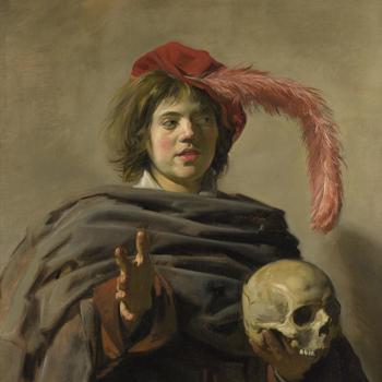 Young Man holding a Skull (Vanitas)