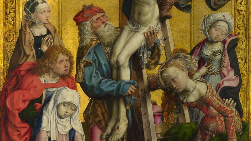 Master of the Saint Bartholomew Altarpiece, 'The Deposition', about 1500-5
