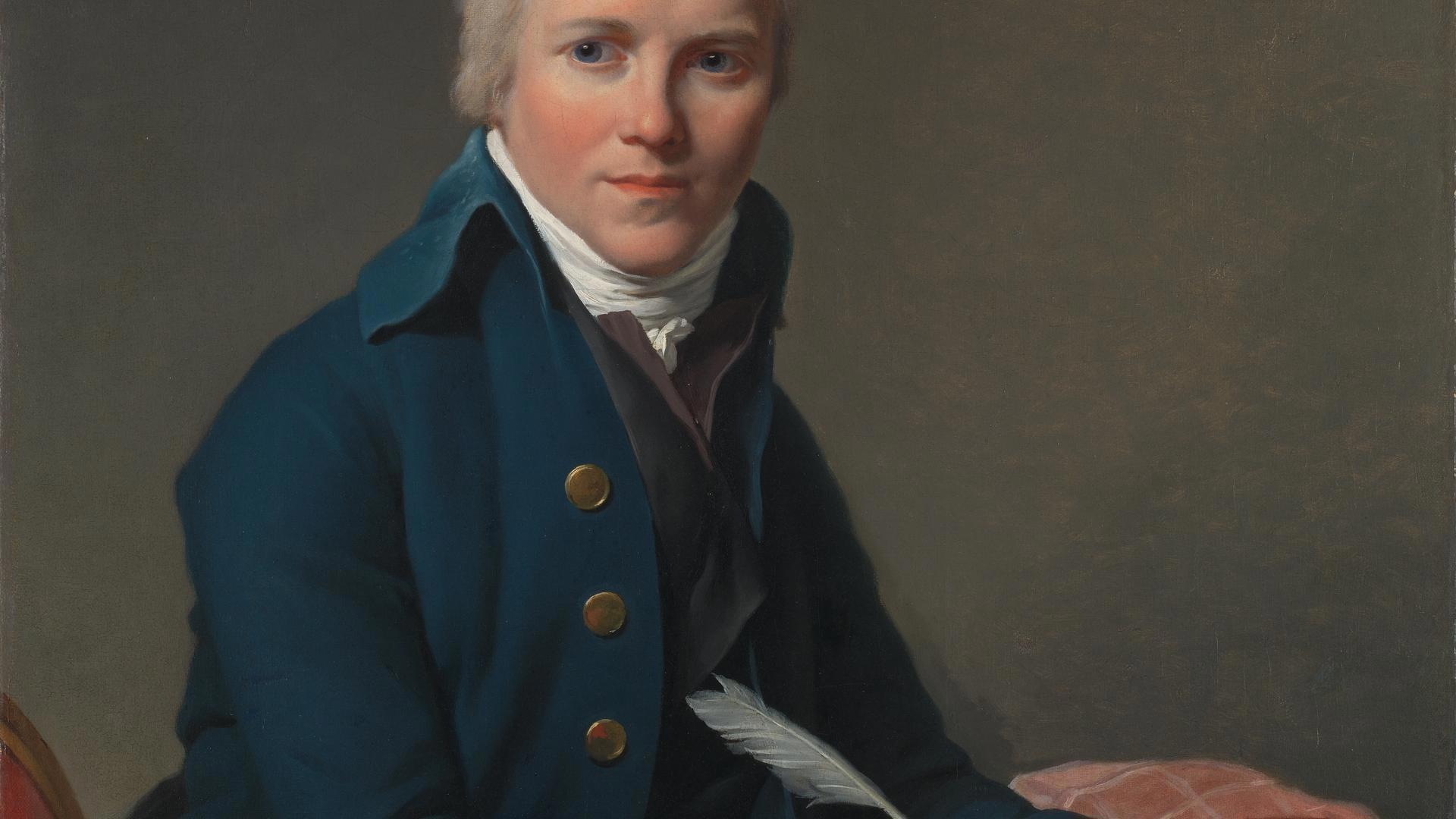 Portrait of Jacobus Blauw by Jacques-Louis David