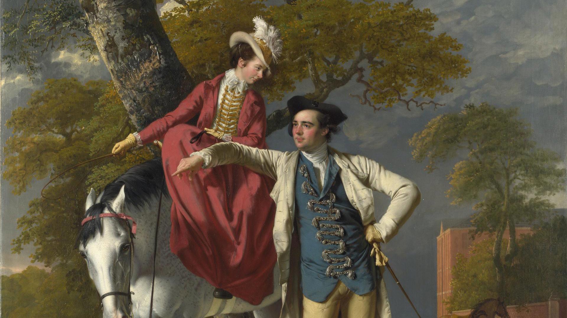 Mr and Mrs Thomas Coltman by Joseph Wright 'of Derby'
