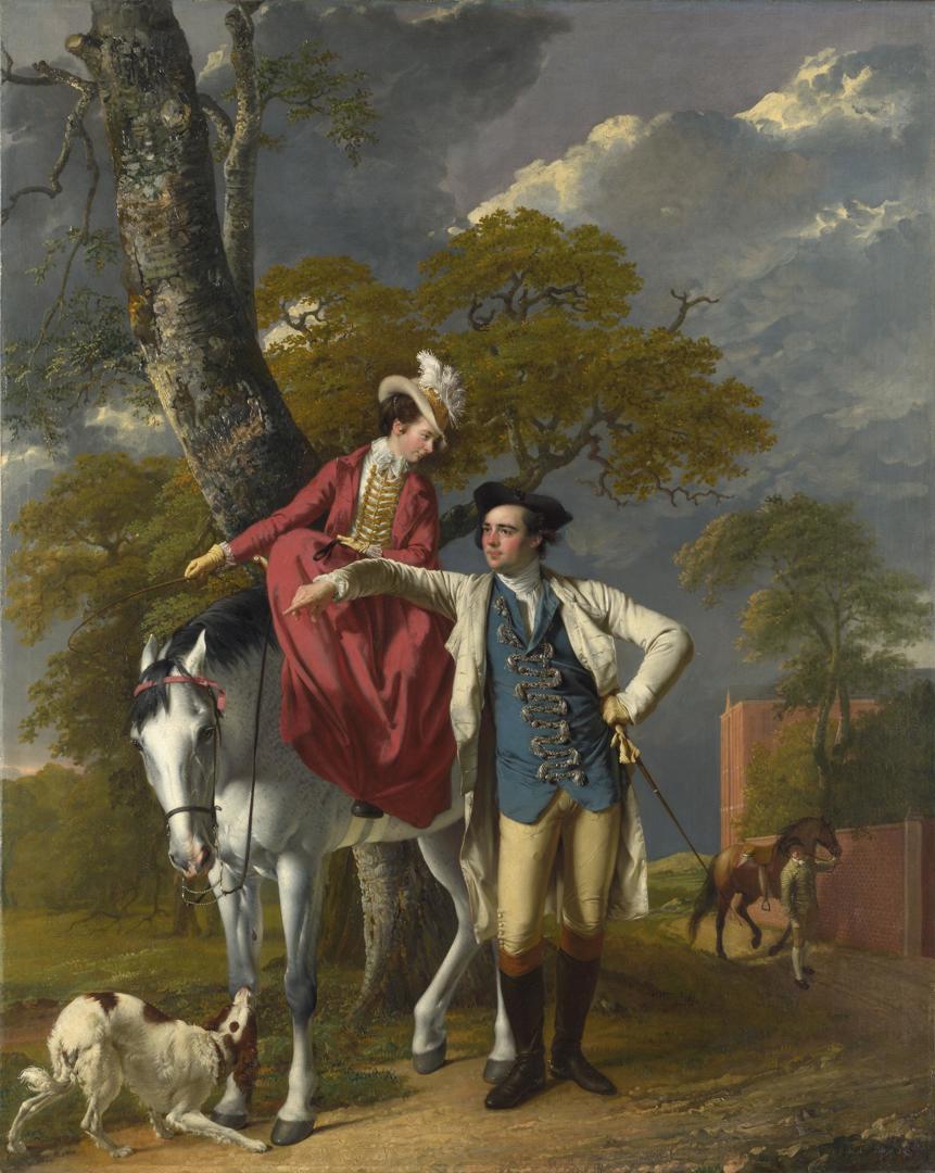 Mr and Mrs Thomas Coltman by Joseph Wright 'of Derby'