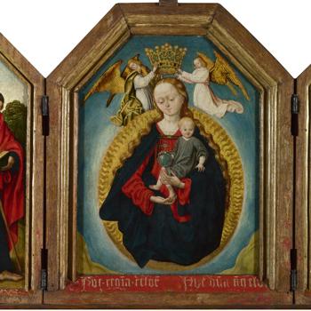 The Virgin and Child in Glory with Saints