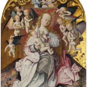The Virgin and Child with Musical Angels