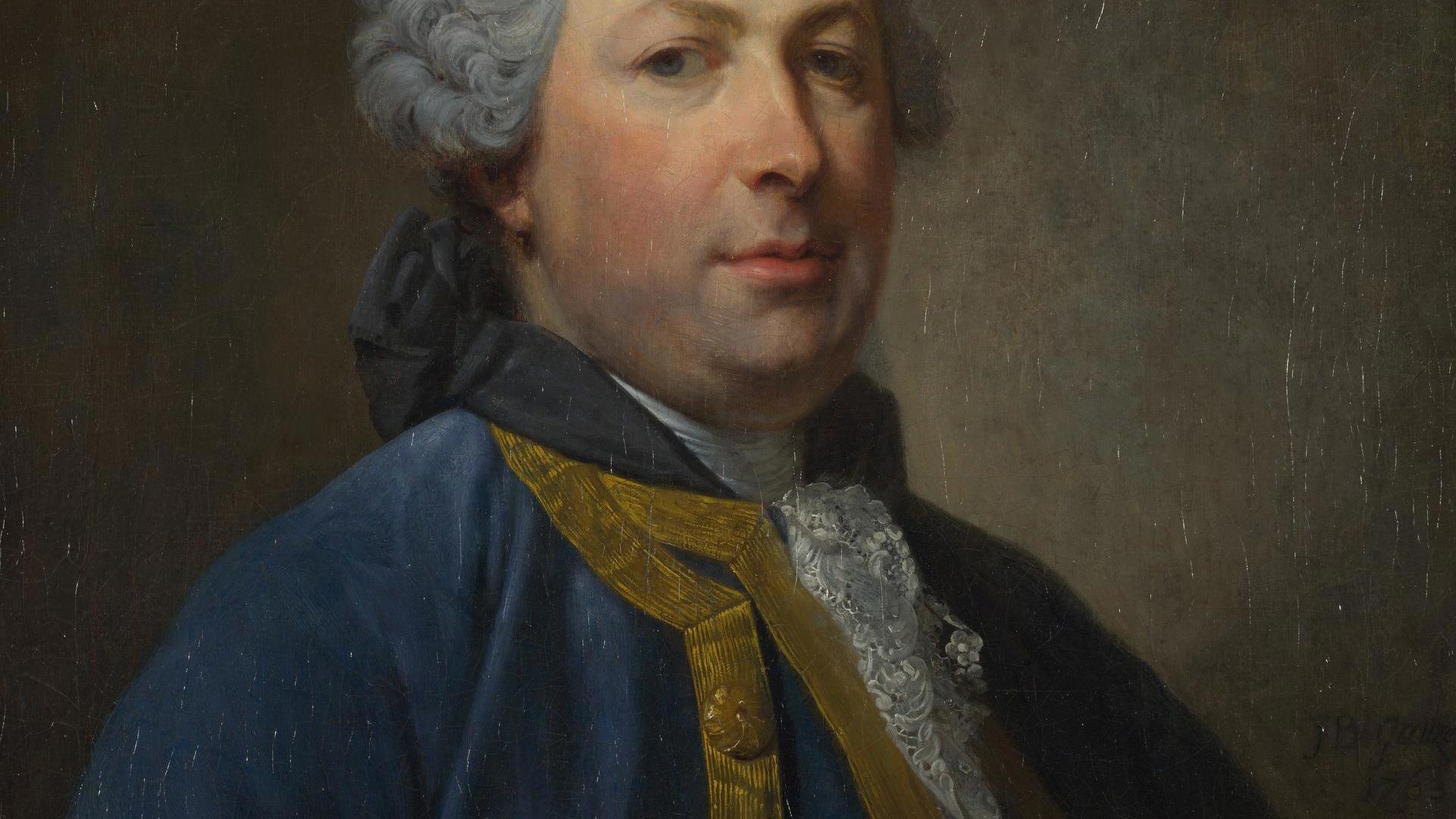 Portrait of a Man by Jean-Baptiste Greuze