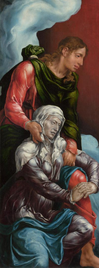 The Virgin and Saint John the Evangelist by Marten van Heemskerck