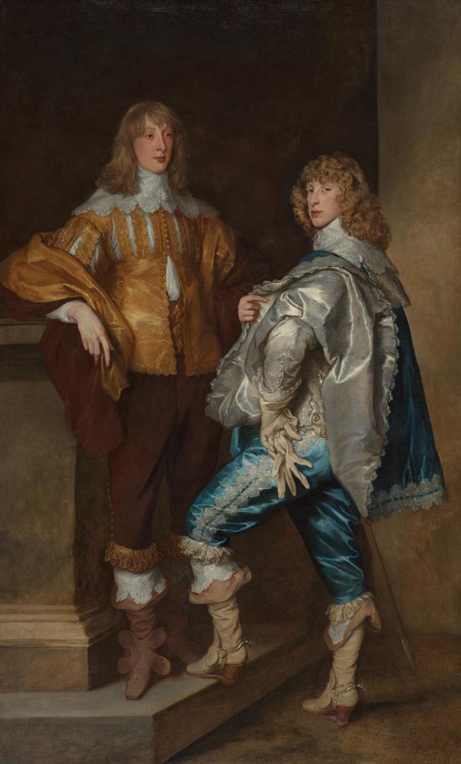 Lord John Stuart and his Brother, Lord Bernard Stuart by Anthony van Dyck