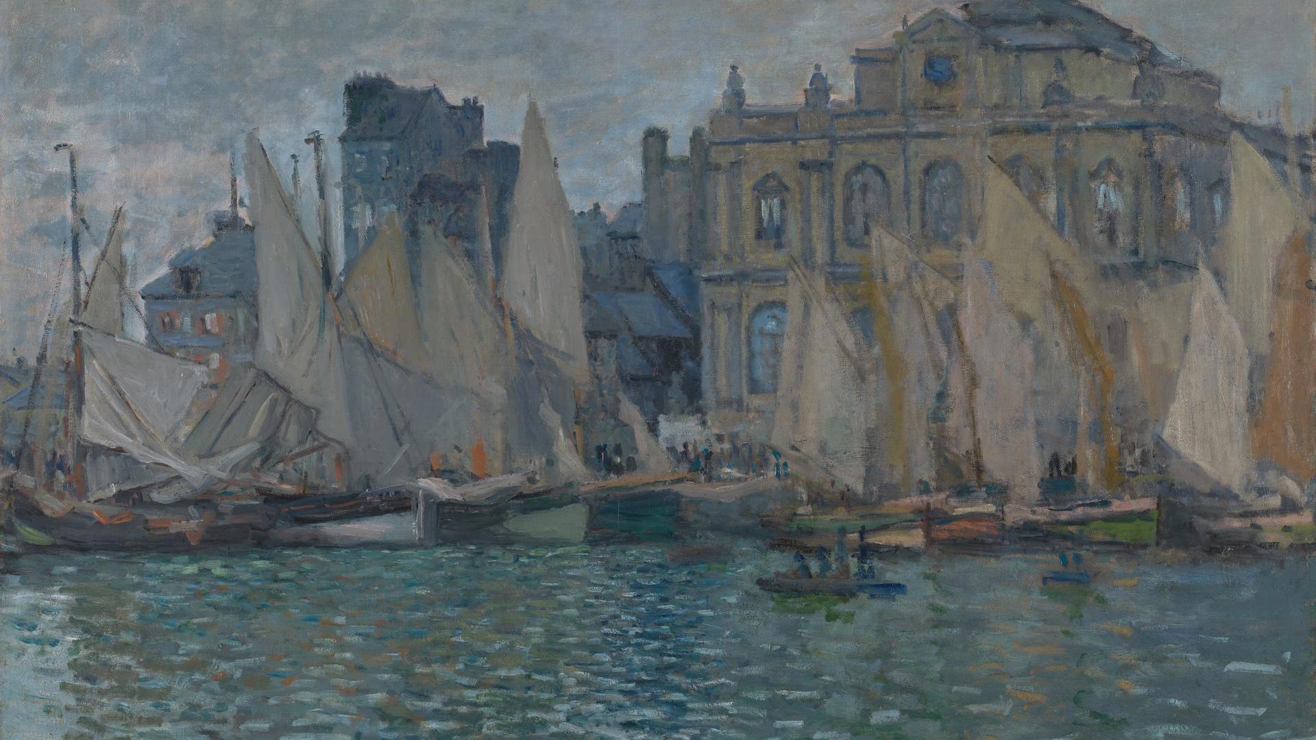 The Museum at Le Havre by Claude Monet