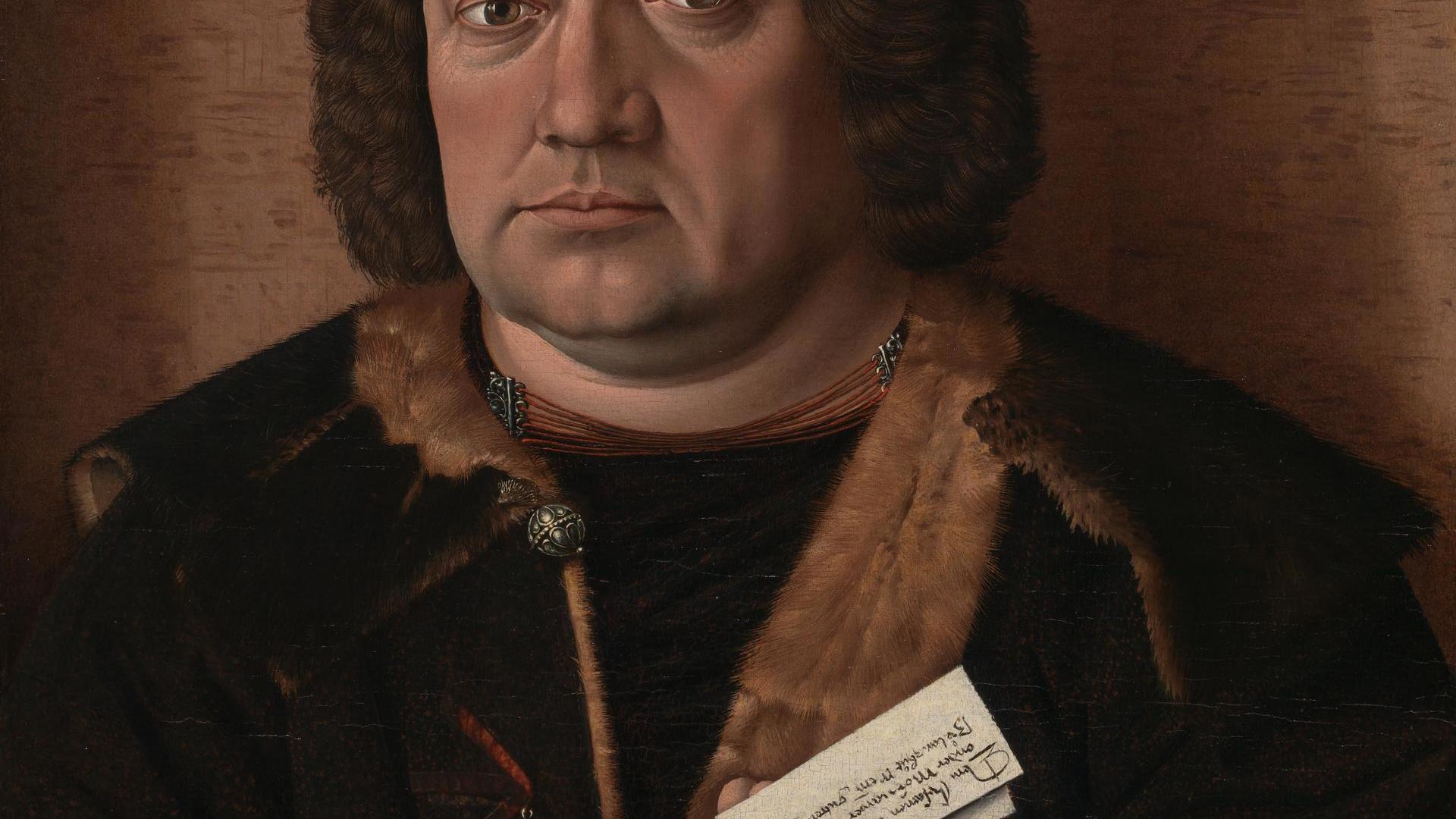 Portrait of Alexander Mornauer by Master of the Mornauer Portrait