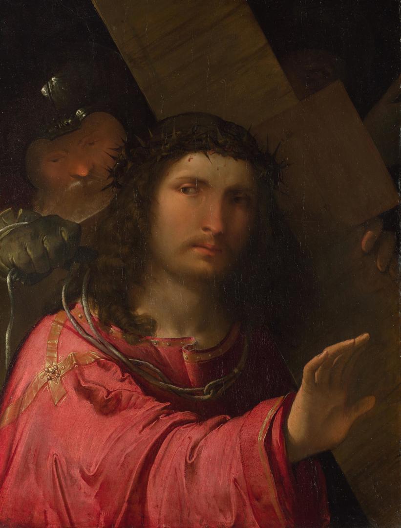 Christ carrying the Cross by Altobello Melone