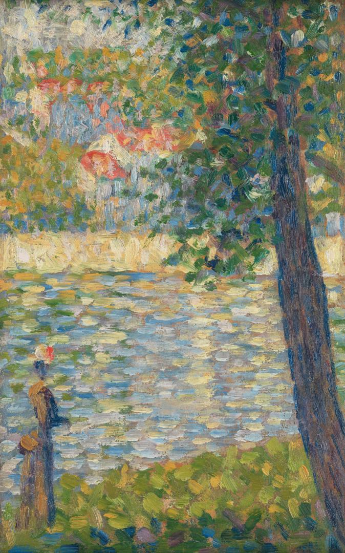 The Morning Walk by Georges Seurat