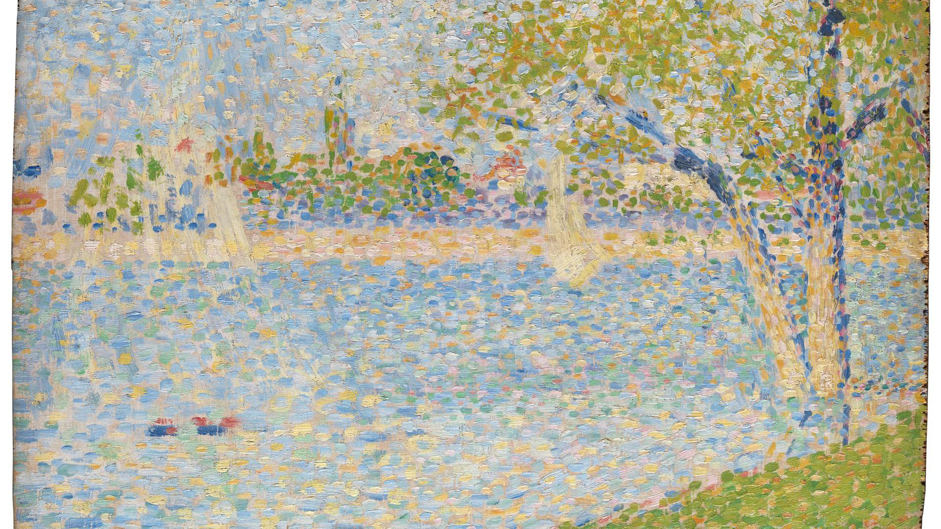 The Seine seen from La Grande Jatte by Georges Seurat